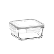 Glasbehälter 3-tlg, Frischhaltedose aus Glas, Set mit Deckel, Vorratsdosen