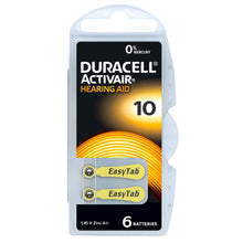 Duracell Activair Hörgerätebatterien Typ 10 - 60 Stk