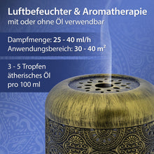 Impolio Aroma Diffuser Mandala, Aroma Luftbefeuchter, 250 ml