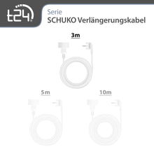 Bundle 1-T24 SCHUKO Verlängerungskabel 3m-T24 Steckdosenleiste 5-fach mit Schalter-