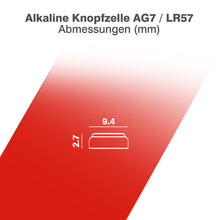 CAMELION Alkaline AG7 / LR57 / LR927 / 395 / BP10