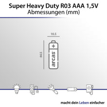 Arcas 120 Set Super Heavy Duty (120 AAA)