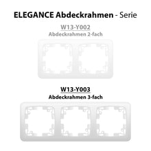 Arcas "ELEGANCE" 3-Fach Rahmen W13-Y003 1er Polyblister