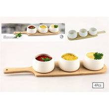 Dip Schalen - Mini-Schalen Set Rund Vorspeisen Glas , ideal für Snacks