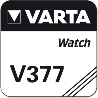 VARTA V377 Silber Oxid Knopfzelle BP1