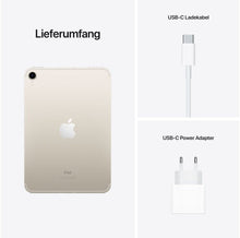 Apple 2021 iPad Mini (8.3", Wi-Fi + Cellular, 64 GB) - Polarstern (6. Generation)