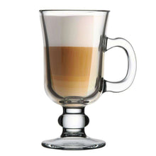 Irish Coffee Henkelbecher Set 2 teilig, Kaffeegläser Set 230 ml
