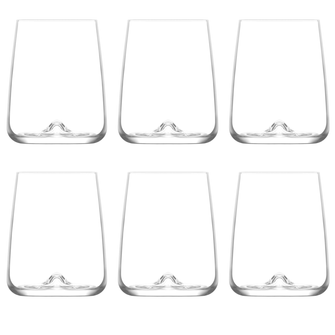 6-teiliges Whisky-Gläser Set "Serie TERRA" 360 ml