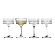 Cocktailglas Gläser Set Elysia Gläser Set 4 teilig 260 ml aus Hochwertigem Glas