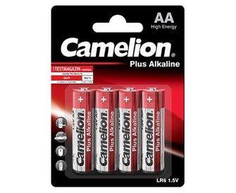 Camelion AA Mignon LR6 Plus Alkaline Batterie 4 Stück Alkaline Batterien