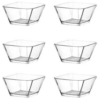 Glasschalen Set 6 teilig 300ml Dessertschale Vorspeise Schalen Glas