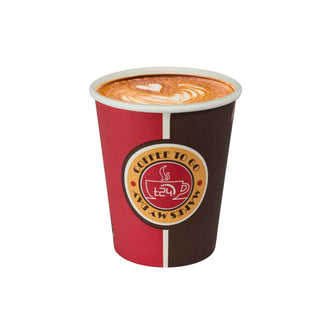 T24 Premium Espresso Getränke TO GO Pappbecher 100ml 50 Stk.