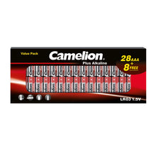 CAMELION Plus Alkaline LR03/AAA BP36 (28+8 FREE)