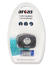 ARCAS LED Kopflampe 5 LED BP1