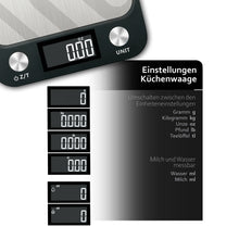 Premium Digitale Küchenwaage 1 g - 5000 g | HD LCD Display
