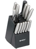 Alpina 15-teiliges Küchenset, 12 Messer, Wetzstahl, Schere