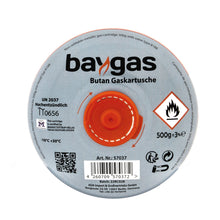 Baygas  Butangas 500g 990ml mit Schraubverschluss, Gaskartusche Campinggas